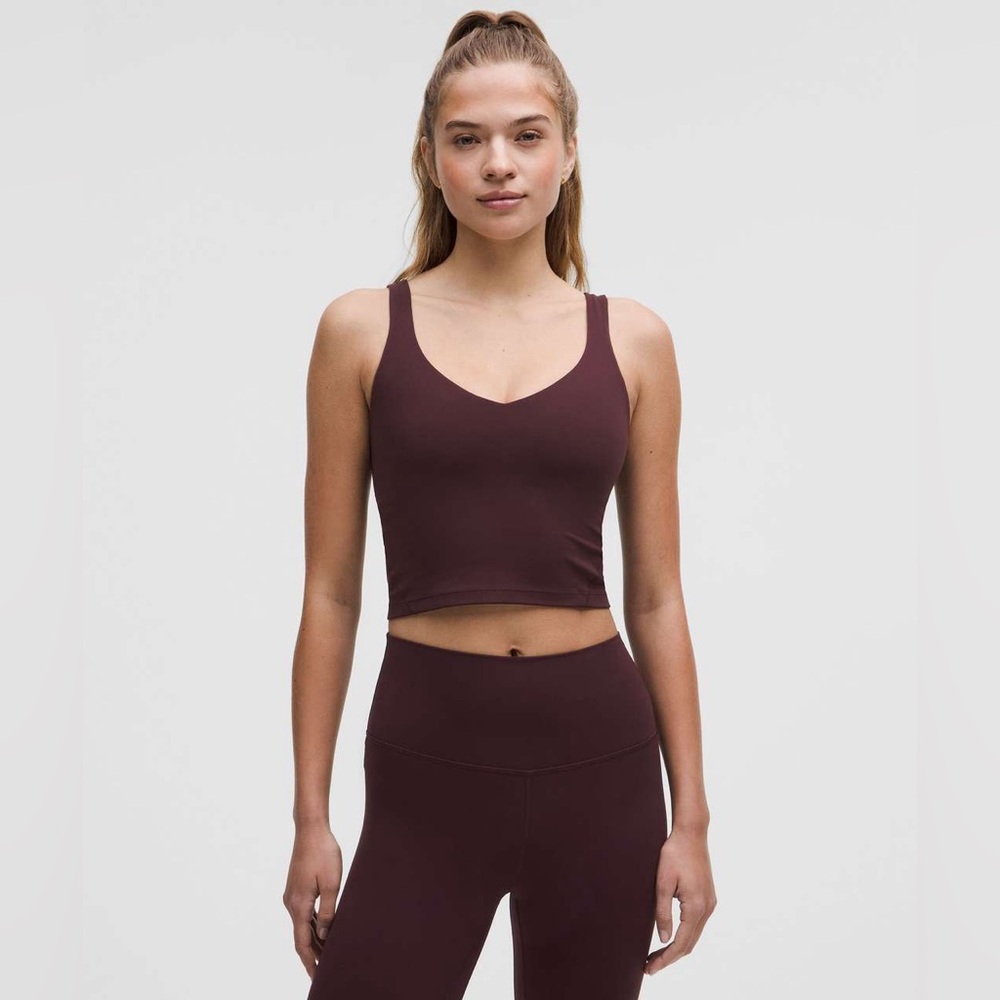 Lululemon Women’s Align Tank Top Light Support A/B Cup Goodnight Plum Size 4 NWT